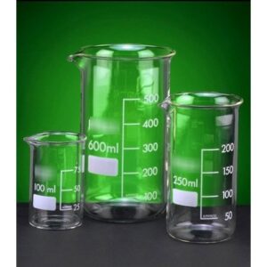 BECHER EN VERRE BOROSIL 3.3 F.HAUTE 50 ML